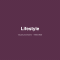 Bloc de couleur provisoire — Lifestyle